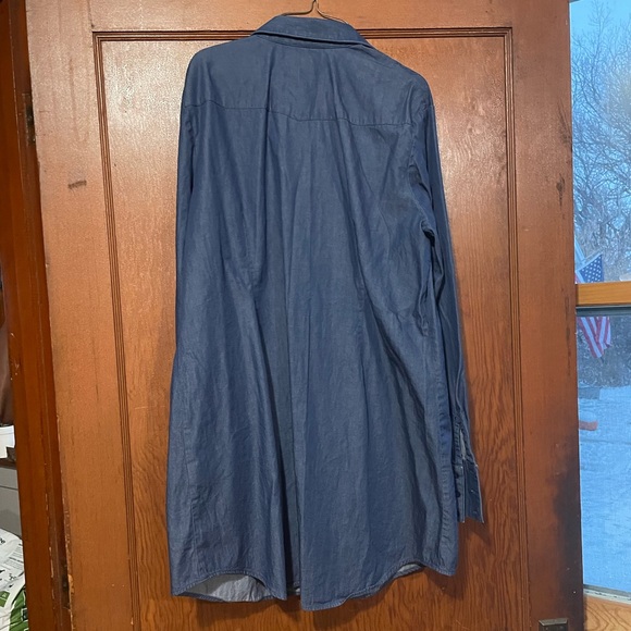 Size XL CR RanchWear Signature Western Dark Denim Dress - Picture 3 of 3